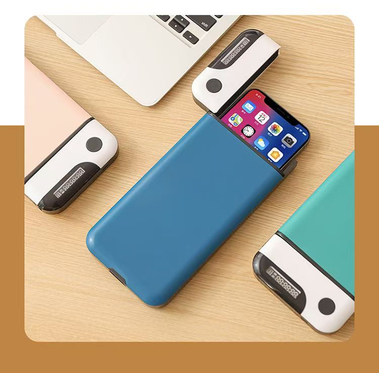 Timed Lock Box, Portable Phone Locker, Phone Self-Discipline Box